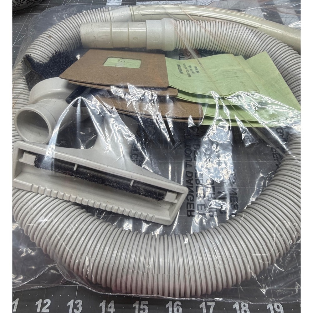 Oreck Vacuum Accessory Kit White Hose Attachments and MCV12 Bags